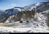 Снегопад в Иране - Город Санандадж