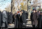 حماسه حضور در هوای سرد؛ مردم قزوین یکپارچه برای 9 دی آمدند