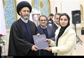 آیین تجلیل از رتبه های زیر هزار کشوری استان اردبیل