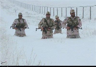 شهادت مرزبان هنگ مرزی سردشت بر اثر سقوط بهمن