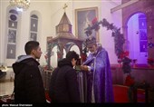 Церемония начала 2026 года в церкви Святой Марии в Тегеране