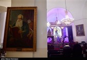 Церемония начала 2026 года в церкви Святой Марии в Тегеране