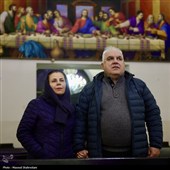 Церемония начала 2026 года в церкви Святой Марии в Тегеране