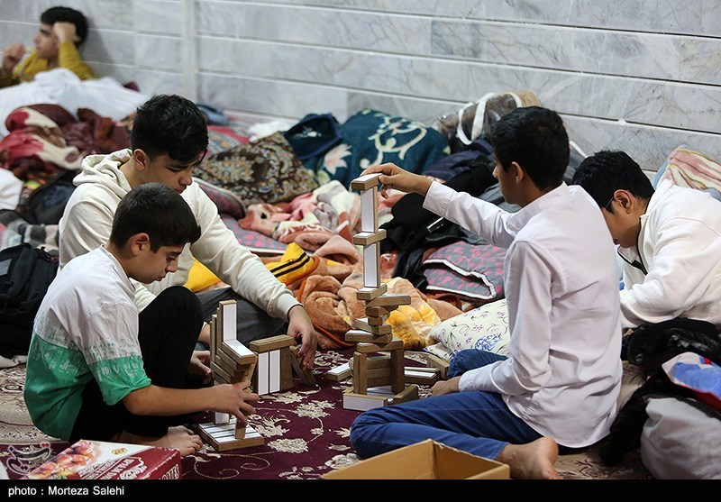 مراسم معنوی اعتکاف در اصفهان