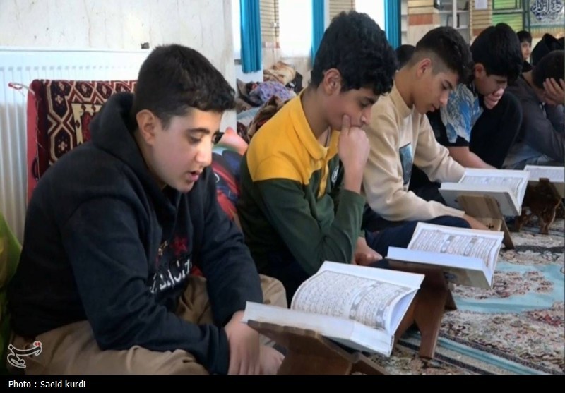 آئین معنوی اعتکاف در بیجار