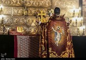 Торжественная служба «Освящение воды и Божественная литургия» в Вифлеемской церкви Исфахана