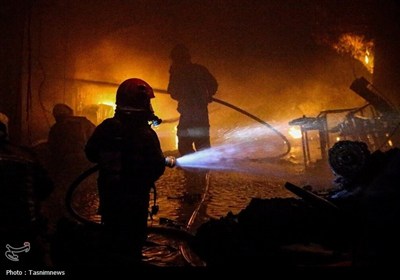 واقعیت میدانی اغتشاشات/ به آتش کشیدن یک کلانتری در ازنا