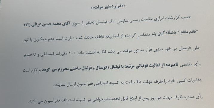 تیم فوتسال گیتی پسند , فوتسال , 