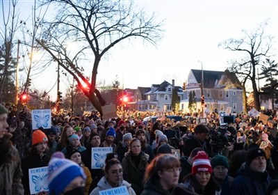 ببینید/ اعتراضات ضد جنگ در نیویورک