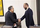 دیدار تخت روانچی با وزیر خارجه ارمنستان