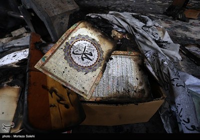 اعمال تخریب تطال المرافق العامة فی منطقة مبارکة فی اصفهان وسط ایران