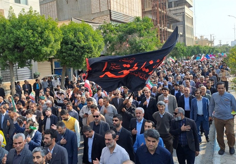 راهپیمایی , اغتشاشات ایران , اخبار استان بوشهر , اغتشاشگران مسلح , اغتشاشات 1404 , 