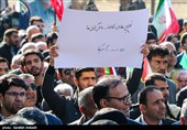 راهپیمایی مردم کرمان در محکومیت اغتشاشات