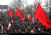 راهپیمایی در محکومیت اغتشاشات و تشییع پیکر شهدای مدافع امنیت - اصفهان