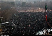 راهپیمایی در محکومیت اغتشاشات و تشییع پیکر شهدای مدافع امنیت - اصفهان