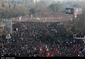 راهپیمایی در محکومیت اغتشاشات و تشییع پیکر شهدای مدافع امنیت - اصفهان