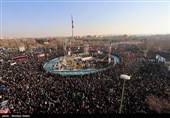 راهپیمایی در محکومیت اغتشاشات و تشییع پیکر شهدای مدافع امنیت - اصفهان