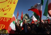راهپیمایی در محکومیت اغتشاشات و تشییع پیکر شهدای مدافع امنیت - اصفهان
