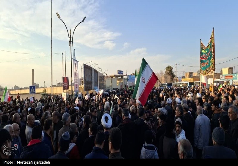 اخبار کاشان , کاشان , تجمع , اغتشاشات 1404 , 