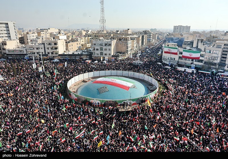 تجمع مردمی ضداغتشاشات تروریستی تهران - 2