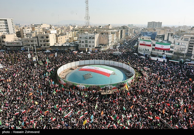 تجمع مردمی ضداغتشاشات تروریستی تهران - 2