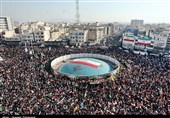 Huge Rally Held in Tehran in Condemnation of Unrest