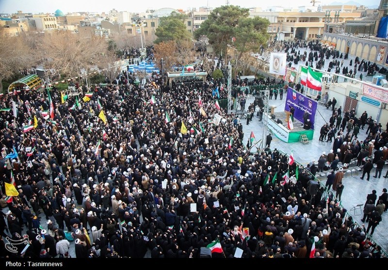 اغتشاشات ایران , راهپیمایی , عکس , اخبار قم , حضرت معصومه (س) , اغتشاشات 1404 , اغتشاشگران مسلح , 