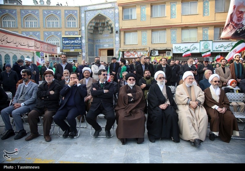 اغتشاشات ایران , راهپیمایی , عکس , اخبار قم , حضرت معصومه (س) , اغتشاشات 1404 , اغتشاشگران مسلح , 