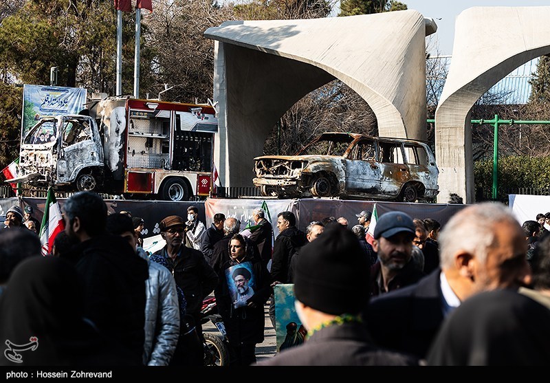 تجمع مردمی ضداغتشاشات تروریستی تهران - 2
