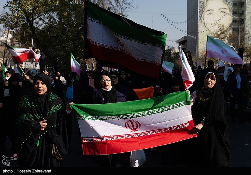 تجمع مردمی ضداغتشاشات تروریستی تهران - 2