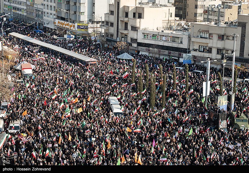 تجمع مردمی ضداغتشاشات تروریستی تهران - 2