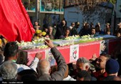 تشییع پیکر مطهر شهید مدافع امنیت احد زرنگی‌پور - کرمان