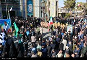 تشییع پیکر مطهر شهید مدافع امنیت احد زرنگی‌پور - کرمان