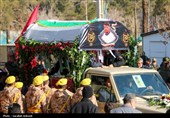 تشییع پیکر مطهر شهید مدافع امنیت احد زرنگی‌پور - کرمان