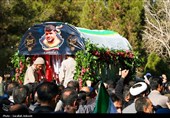 تشییع پیکر مطهر شهید مدافع امنیت احد زرنگی‌پور - کرمان