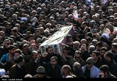 تشییع پیکر مطهر شهید مدافع امنیت احد زرنگی‌پور - کرمان