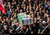 تشییع پیکر مطهر شهید مدافع امنیت احد زرنگی‌پور - کرمان