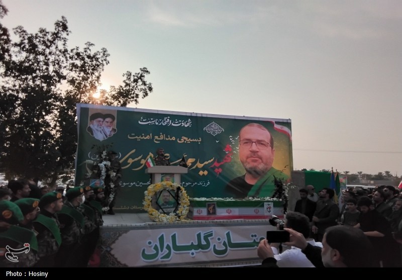 شهید امنیت , تشییع شهدا , اخبار بوشهر , 