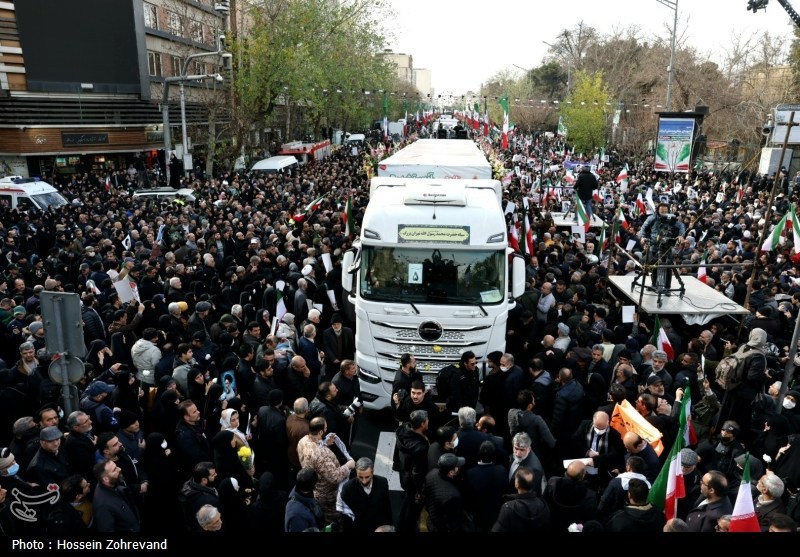 تشییع شهدای جنگ تروریستی اخیر