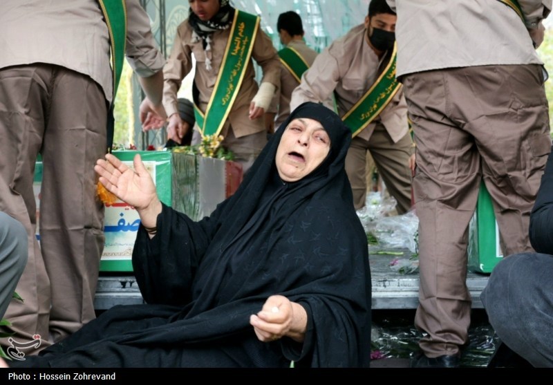 تشییع شهدای جنگ تروریستی اخیر