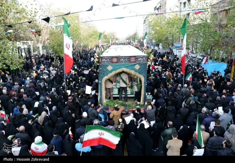 تشییع شهدای جنگ تروریستی اخیر