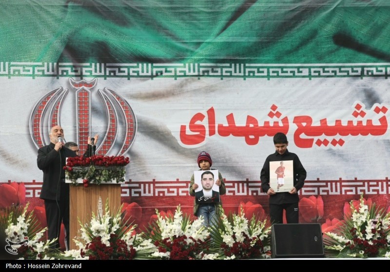 تشییع شهدای جنگ تروریستی اخیر