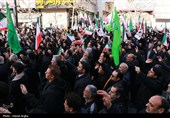 راهپیمایی مردم زنجان در محکومیت اغتشاشات