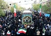 Mass Funeral Held in Tehran for Martyrs of Riots