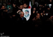 تشییع شهداء الحرب الإرهابیة ضد الشعب الإیرانی فی طهران