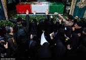 تشییع شهداء الحرب الإرهابیة ضد الشعب الإیرانی فی طهران