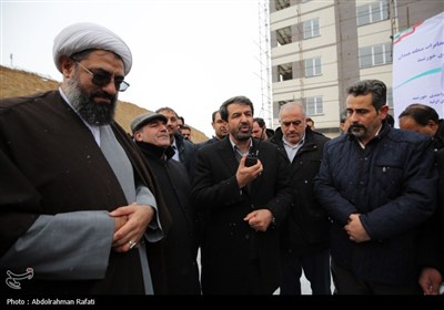 آیین افتتاح و بهربرداری از پروژه 690 واحدی مسکن ملی ارغوان در همدان