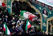 تشییع شهدای جنگ تروریستی اخیر