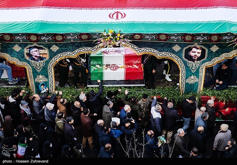 تشییع شهدای جنگ تروریستی اخیر