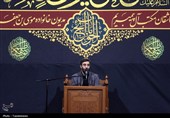 عزاداری شب شهادت امام موسی کاظم(ع) در حرم حضرت معصومه(س)